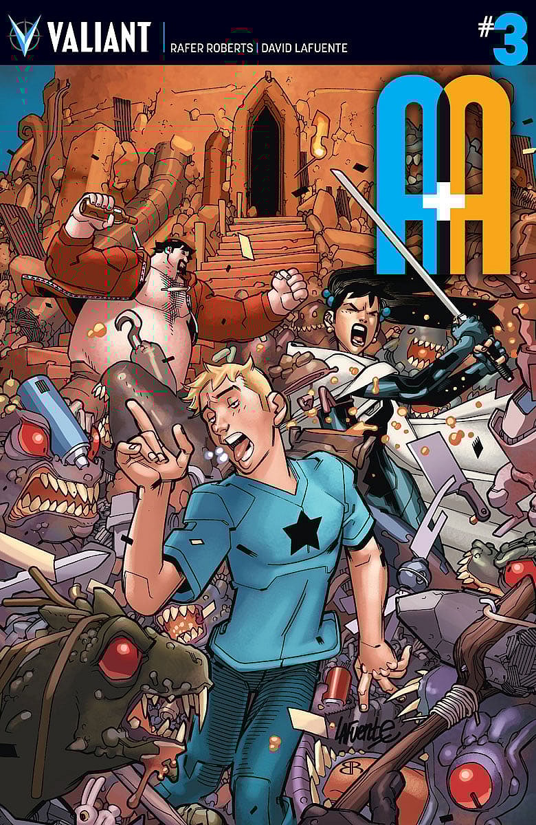 A&A: THE ADVENTURES OF ARCHER & ARMSTRONG #3 Cover