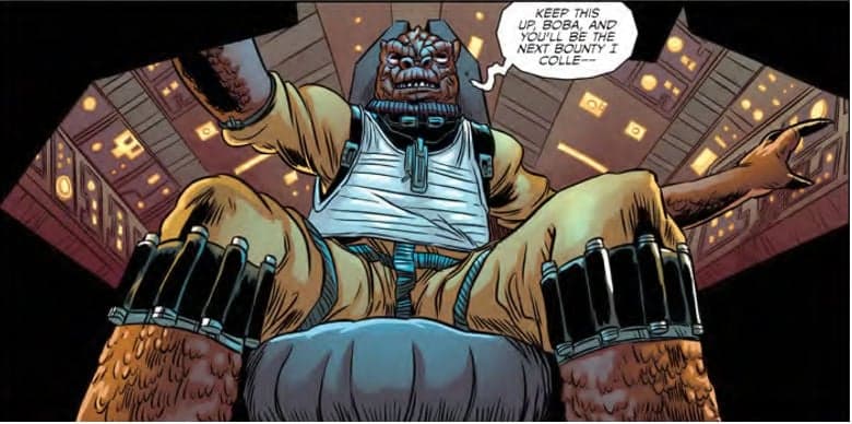 Bossk in The Hunter's Bounty