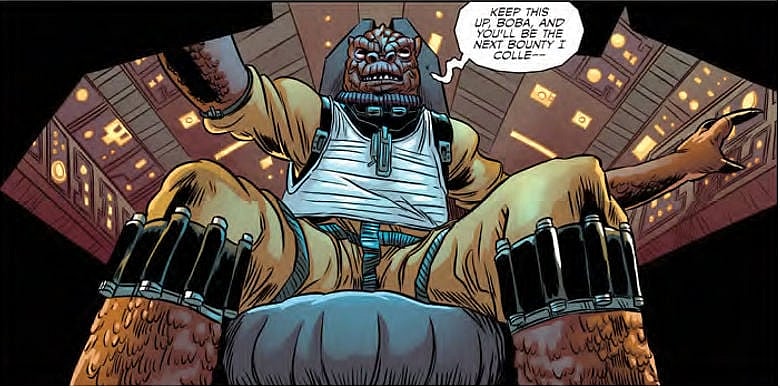 Bossk in The Hunter's Bounty