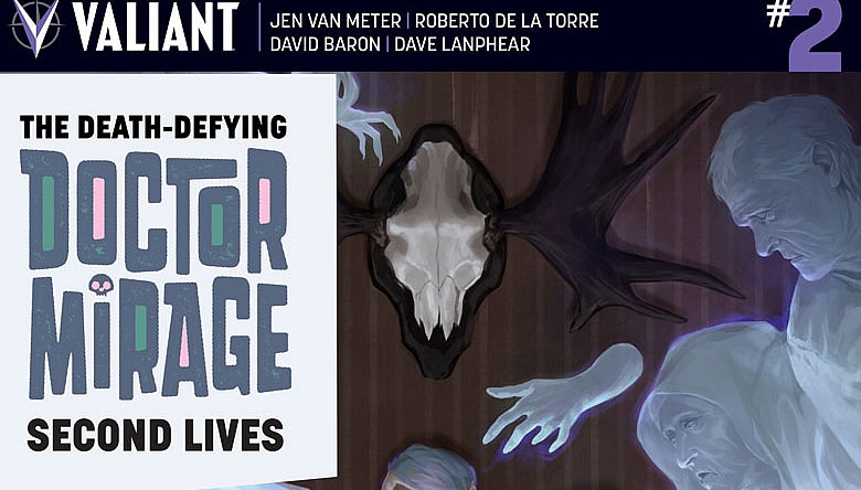 The Death-Defying Doctor Mirage: Second Lives Variant Cover