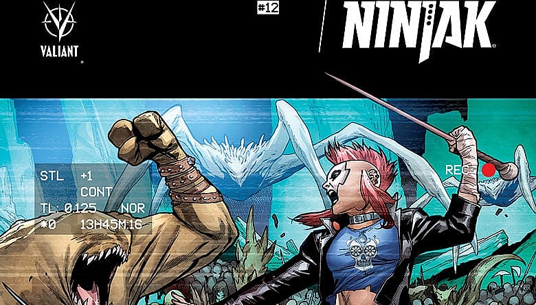 Ninjak #12 Cover