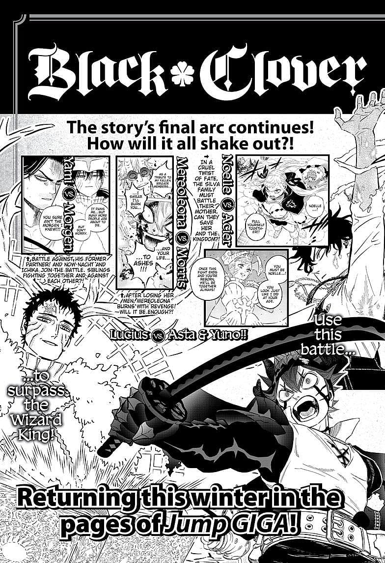 black clover announcement
