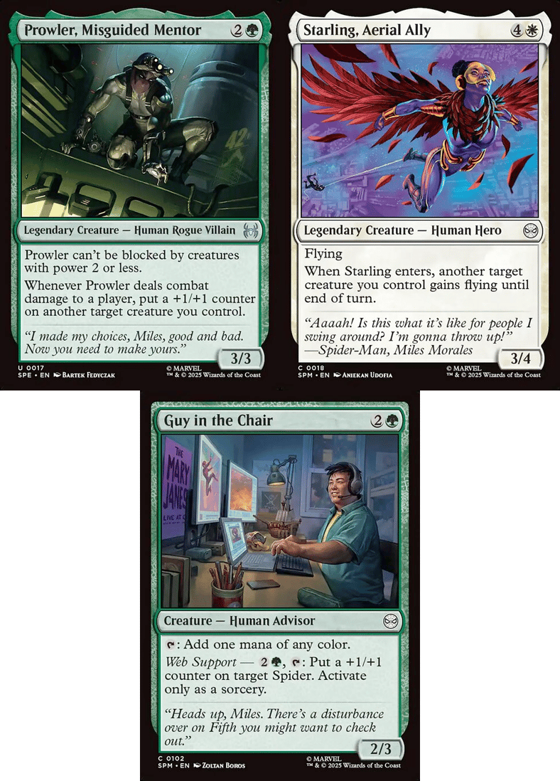Miles Morales invites his own support cast to Magic: The Gathering - Marvel's Spider-Man (2025), Wizards of the Coast.