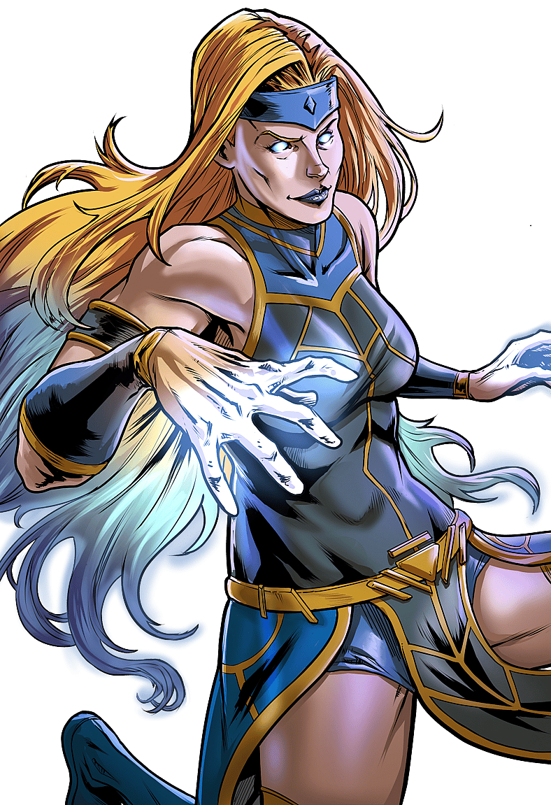 Yaira wields her ice powers in Yaira Vol. 1 #1 (2024), Rippaverse