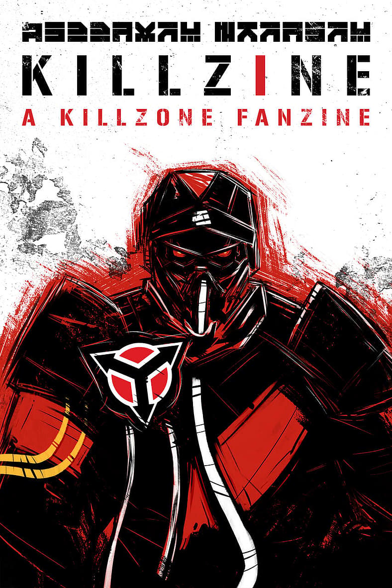 The cover to the first 'Killzine' (2024), as illustrated by Konira 'KT' Thax