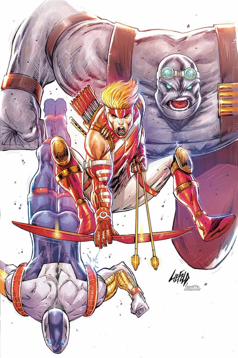Shaft, Diehard, and Bedrock return yet again on Rob Liefeld's cover to Youngblood Vol. 3 #1 (2025), Image Comics