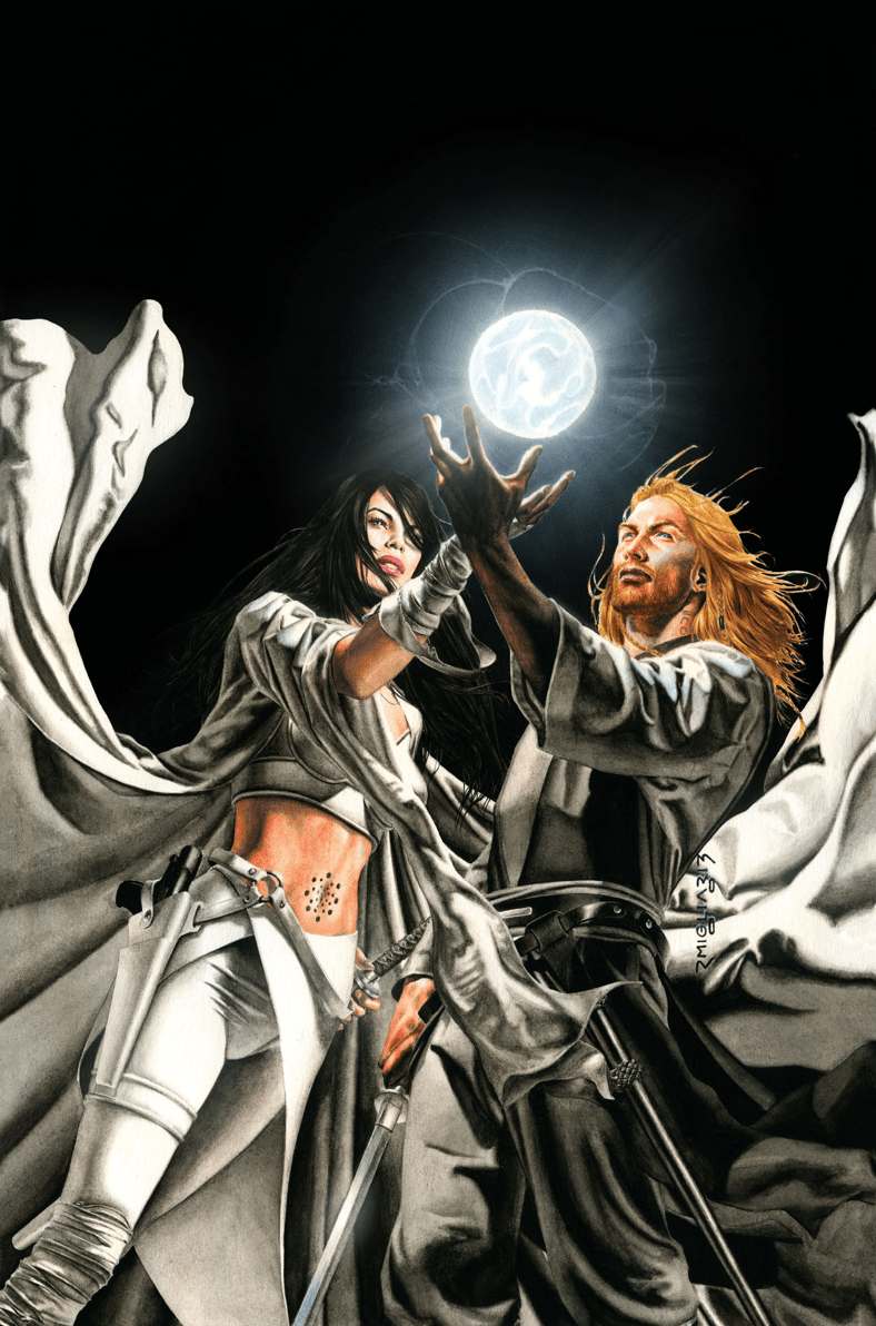 The Je'daii prepare to seize their destiny on Rodolfo Migliaro's cover to Star Wars: Dawn of the