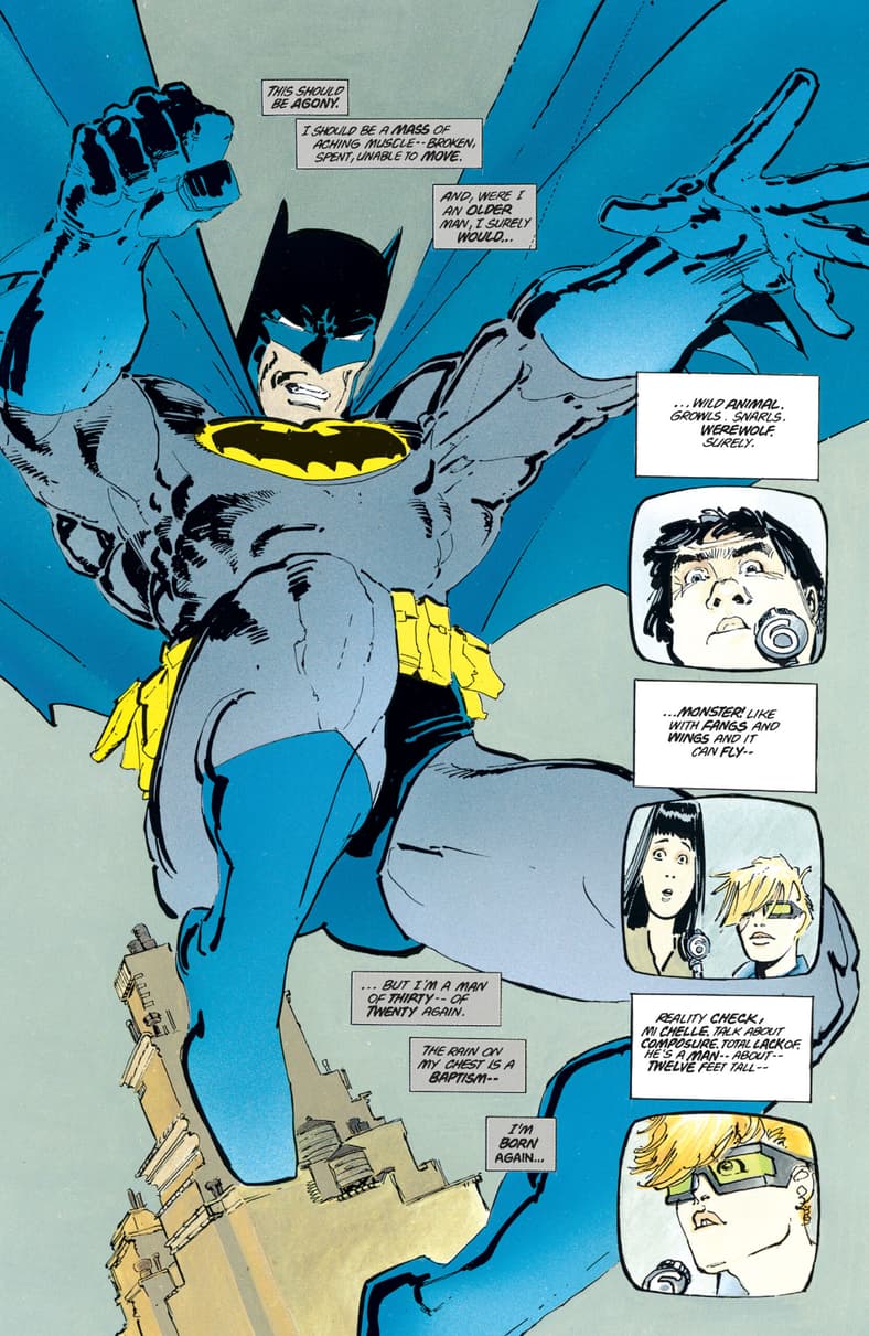 Batman rides once more in Batman: The Dark Knight Returns Vol. 1 #1 (1986), DC