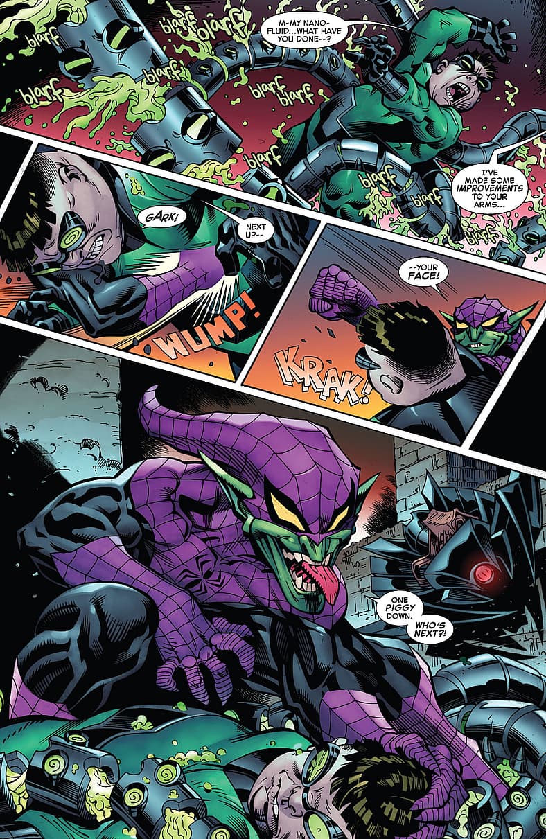 Peter attacks Doctor Octopus in Amazing Spider-Man Vol. 6 #51 (2024), Marvel Comics