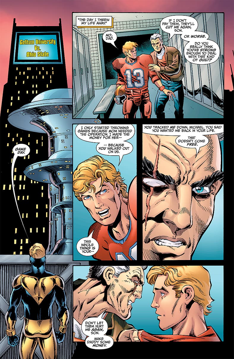 Booster Gold relives day his life imploded in Booster Gold Vol. 2 #0 (2008), DC