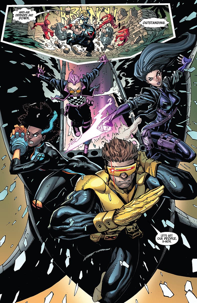 X-Men ride again in X-Men Vol. 7 #1 "Fire-Baptized Species" (2024), Marvel Comics