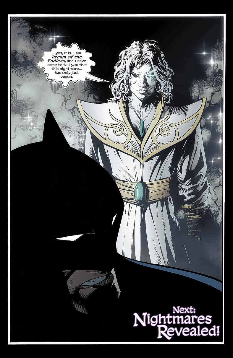 Dream introduces himself to Batman in Dark Knights Metal Vol. 1 #1 (2017), DC
