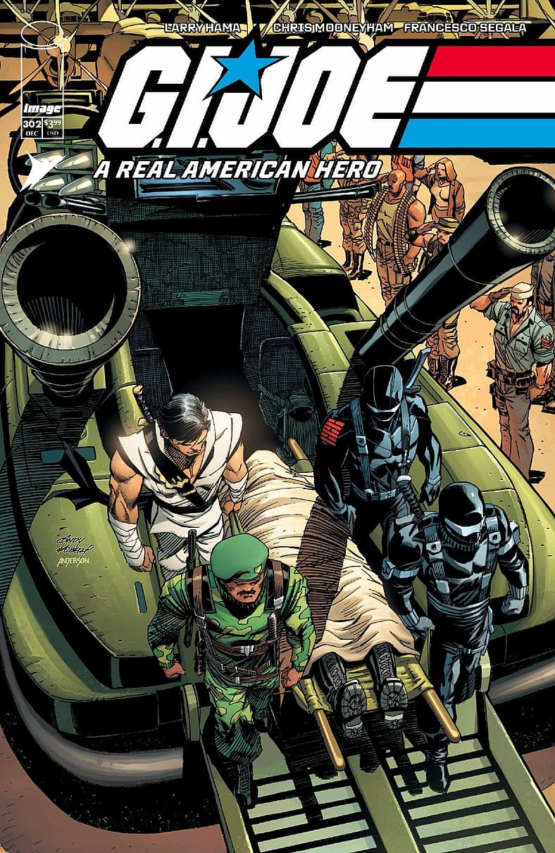 The Joes lay Wade Collins to rest on Andy Kubert and Brad Anderson's variant cover to G.I. Joe: A
