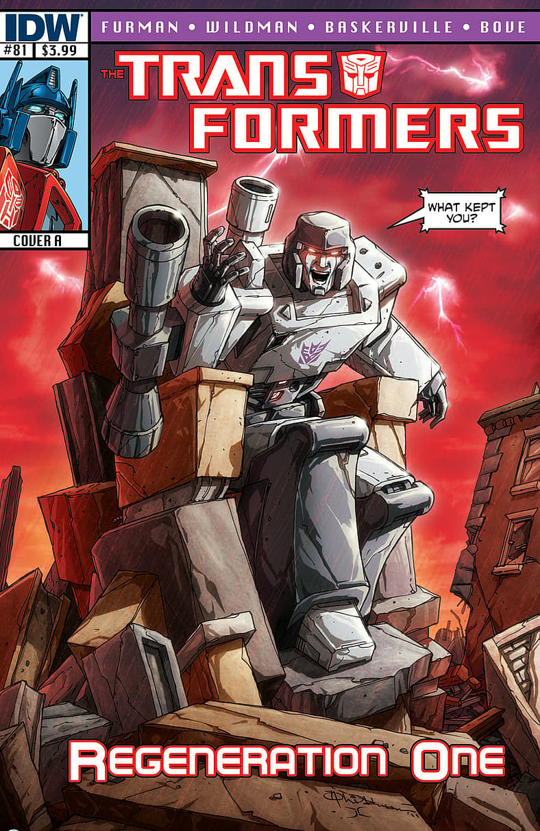Transformers Regeneration One #81 "Loose Ends, Part 1" (2012), IDW Publishing