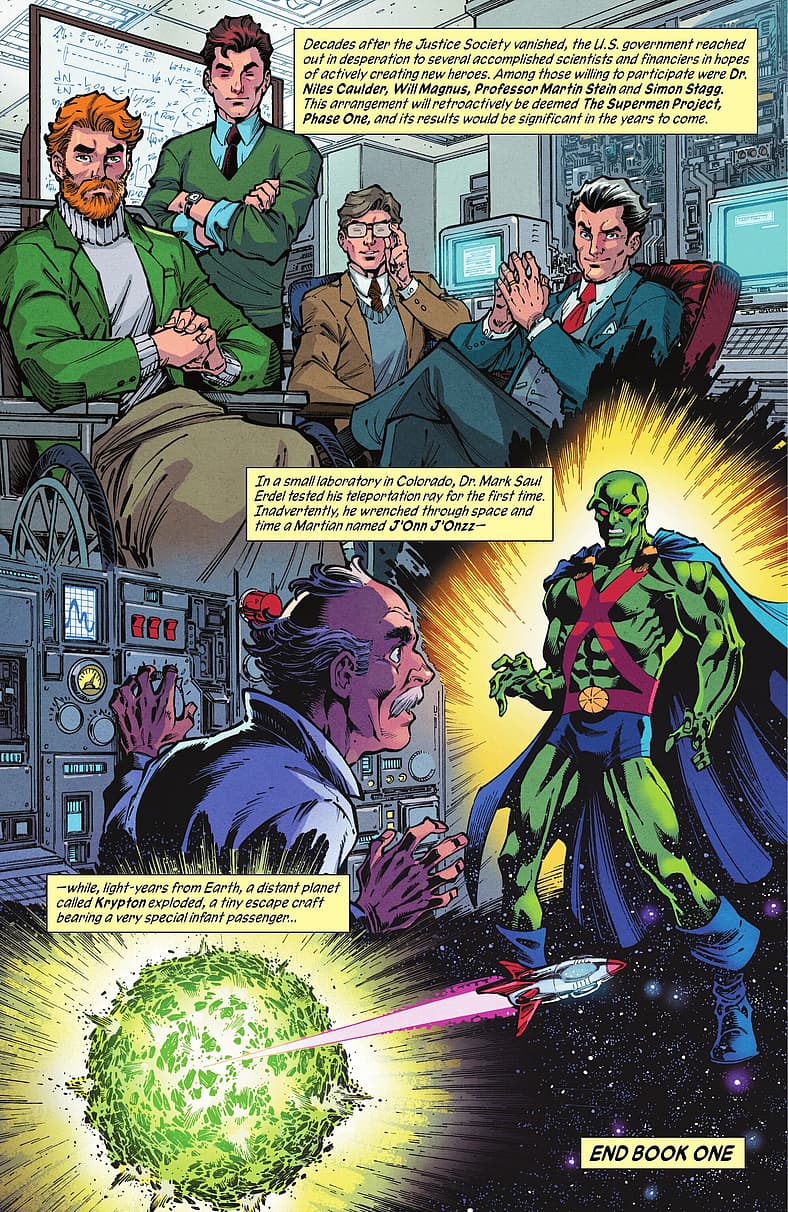 Barry Allen recounts the start of the Modern Age in New History of the DC Universe Vol. 1 #1
