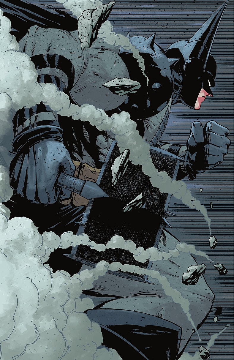 Bruce steels himself for a prison break from Ark M in Absolute Batman Vol. 1 #10 "Abomination, Part Two" (2025), DC. Words by Scott Snyder, art by Nick Dragotta, Frank Martin, and Clayton Cowles.