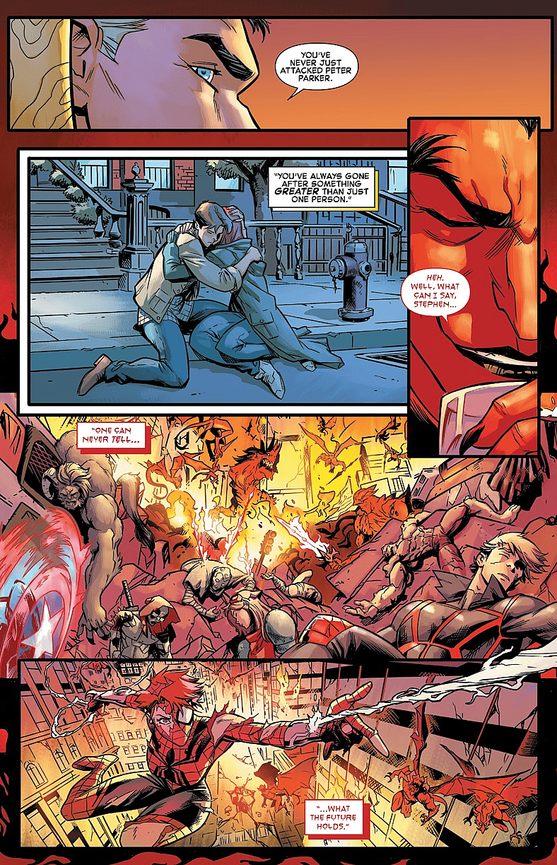 Mephisto admits fearing Spider-Man in Amazing Spider-Man Vol. 5 #74, Marvel Comics