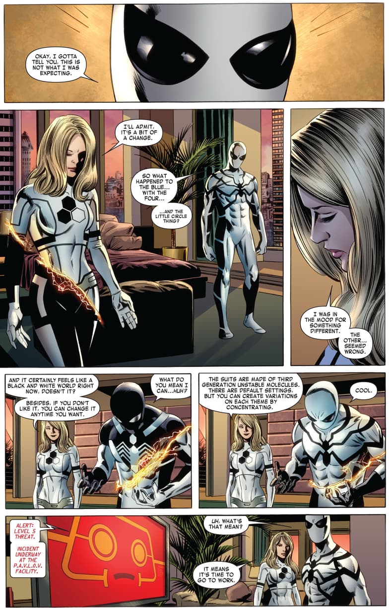 Spider-Man officially joins the Future Foundation in FF Vol. 1 #1 (2010), Marvel Comics