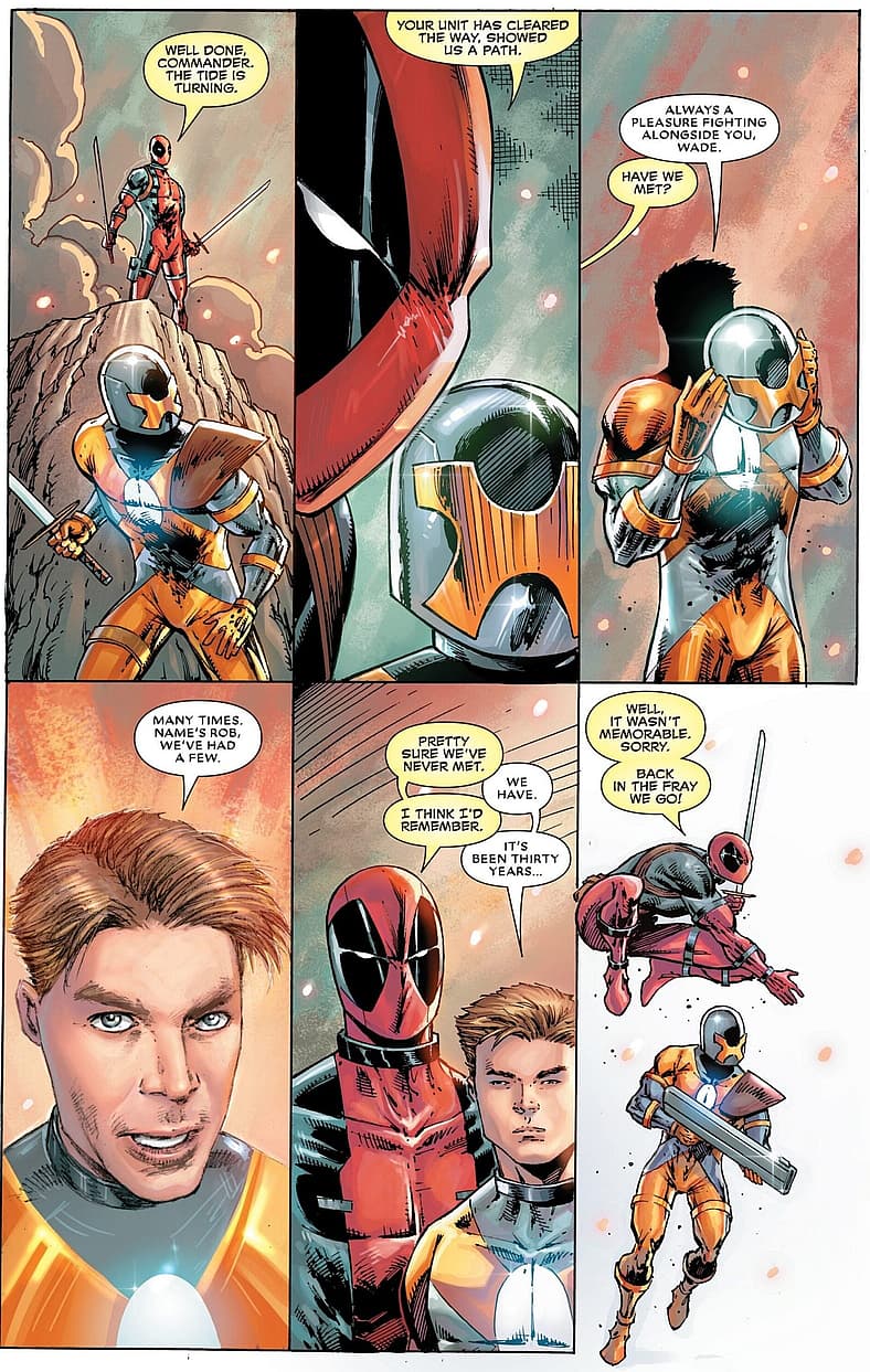 Major X reveals his identity in Deadpool Team-Up Vol. 3 #5 (2025), Marvel Comics