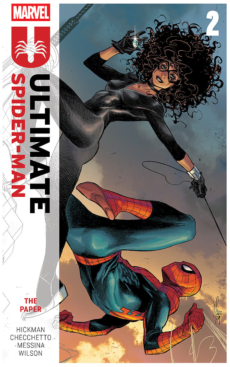 Black Cat stays one-step ahead of Spider-Man on Marco Checchetto and Matthew Wilson's cover to
