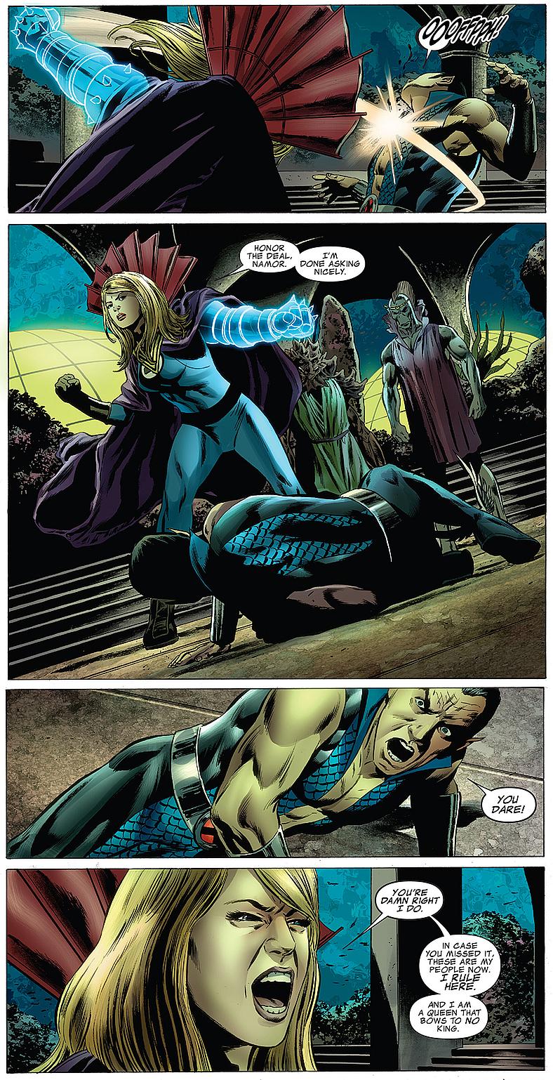The Invisible Woman refuses to let Namor's ego delay Atlantis' reunification in Fantastic Four Vol
