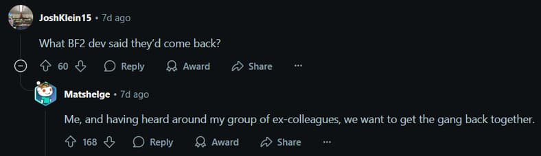 JoshKlein15 and Mashelge on Reddit