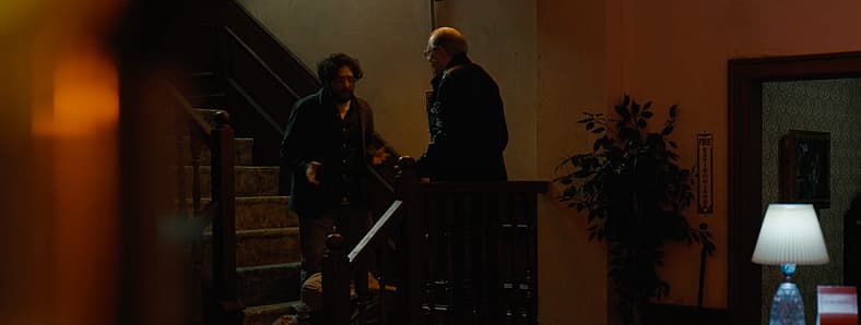 John Magaro and Steve Buscemi in The Shallow Tale of a Writer Who Decided to Write About a Serial