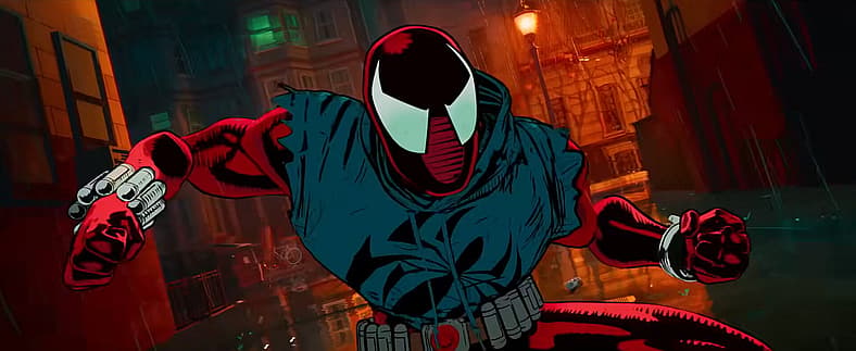 Ben Reilly (Andy Samberg) makes his cinematic debut in Spider-Man: Across The Spider-Verse (2023)