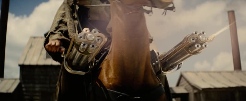 Gatling cannons