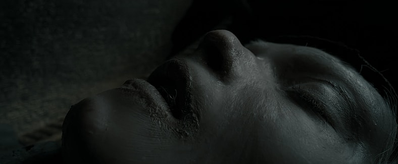 A missing girl wakes up from a long nap in Lee Cronin's The Mummy (2026), New Line Cinema