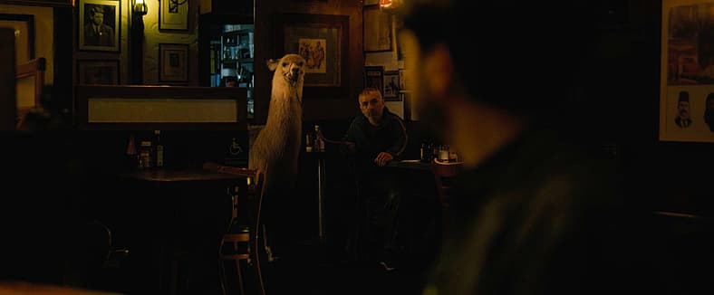 Production still from The Shallow Tale of a Writer Who Decided to Write About a Serial Killer