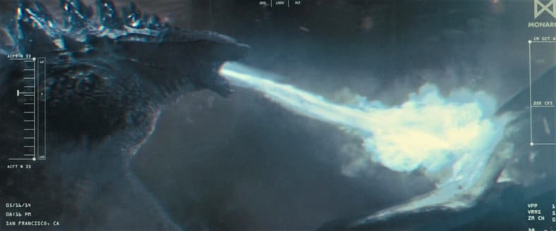 Godzilla fights MUTOs in Godzilla: King of the Monsters (2019), Legendary Pictures