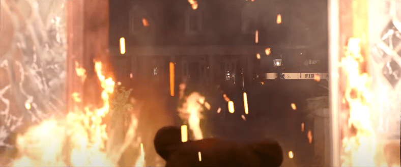 Imaginary dumpster fire