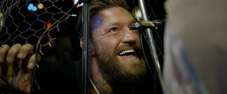 Conor McGregor as Knox Jake Gyllenhaal as Dalton in Road House (2024), Metro-Goldwyn-Meyer