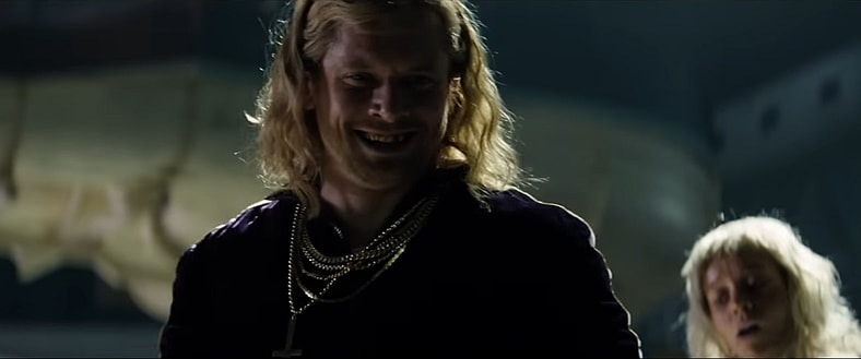 Jack O'Connell tries to guess a name in 28 Years Later: The Bone Temple (2026), Sony Pictures