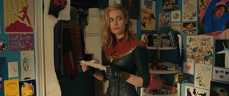 Brie Larson as Captain Marvel/Carol Danvers in THE MARVELS (2023), Marvel Studios