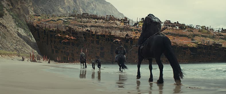 Scene still from Kingdom of the Planet of the Apes (2023), 20th Century Studios
