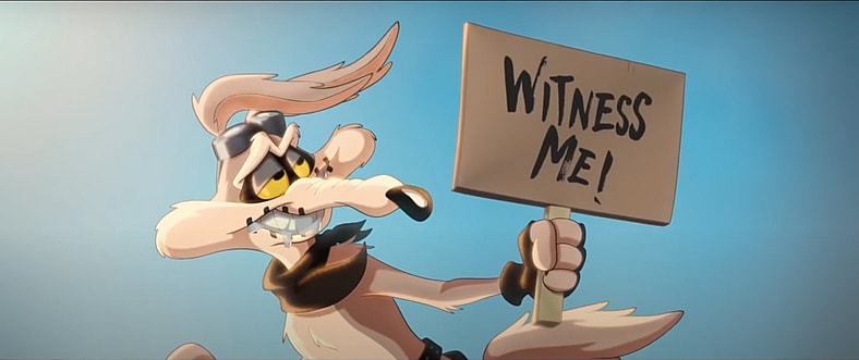 Wile E. Coyote goes Mad - Max - in Space Jam: A New Legacy (2021), Warner Bros. Pictures