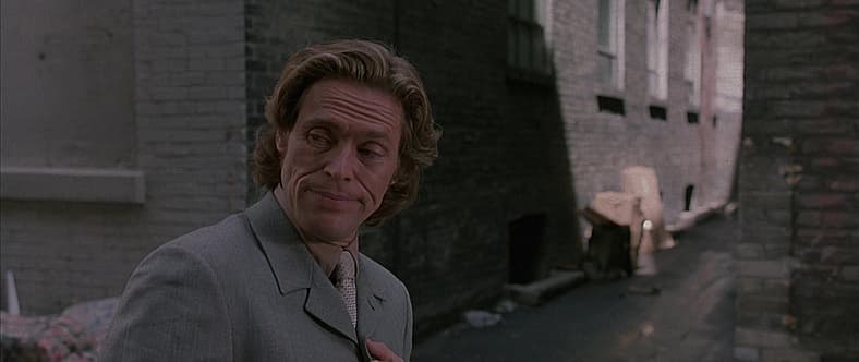 Dafoe ain't da bad guy