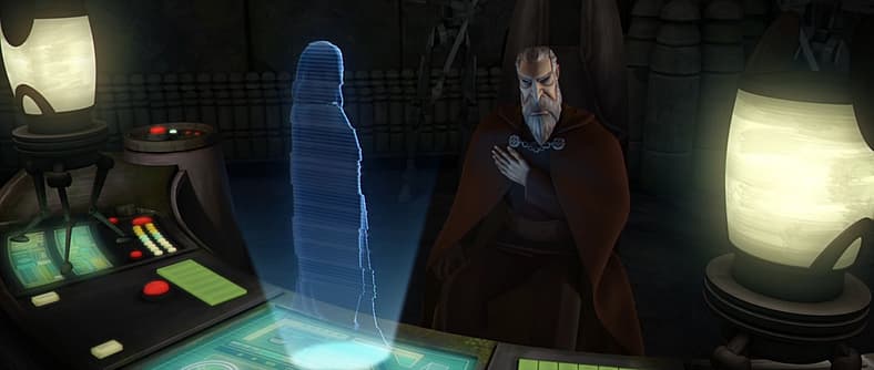 Count Dooku agrees to Darth Sidious' bidding in Star Wars: The Clone Wars S4E4 (2011), Lucasfilm