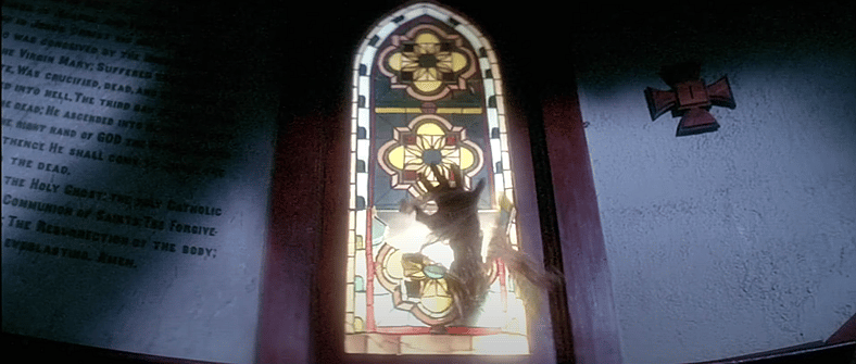 Hands up in worship