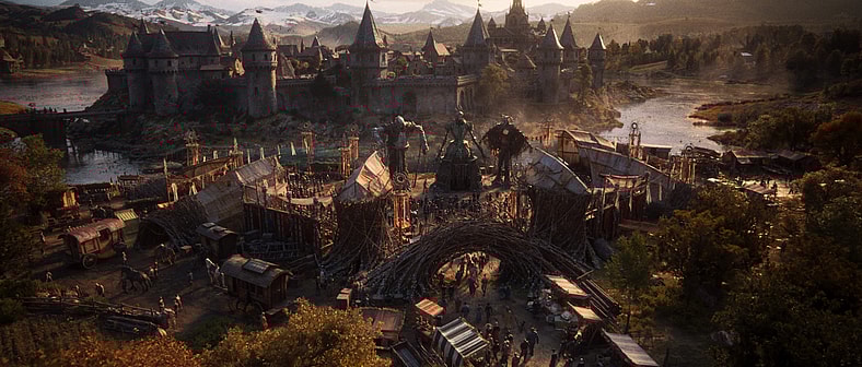 A festival takes place just outside a castle town in Divinity (TBA), Larian Studios