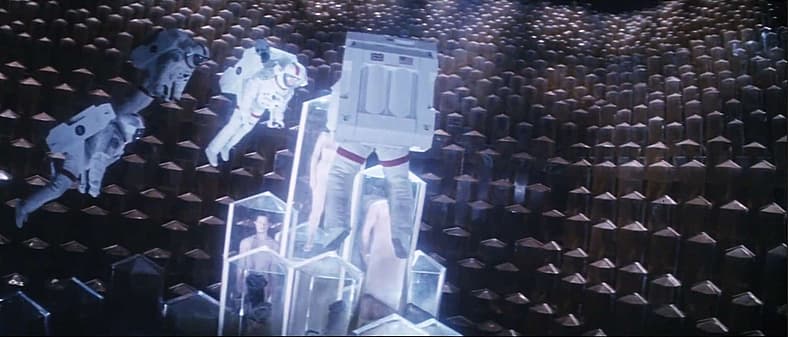 Astronauts boldly go where no mortal has gone before in Lifeforce (1985), Cannon Film Distributors