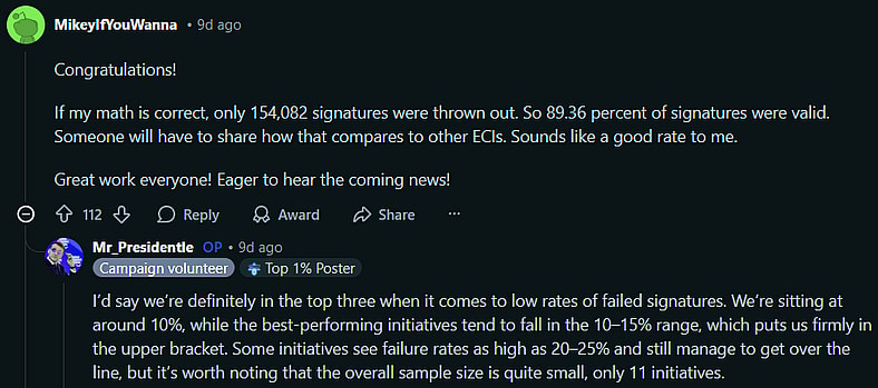 Moritz Katzner (Mr-Presidentle) explains the low rate of failed signatures for the Stop Destroying Videogames initiative via Reddit