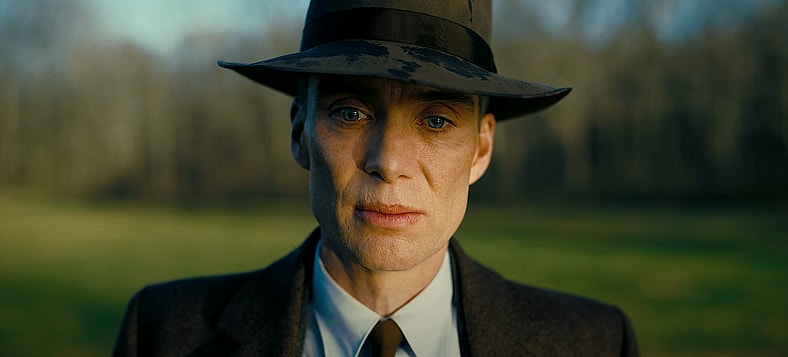 Cillian Murphy as Julius Robert Oppenheimer in Oppenheimer (2023), Universal Pictures