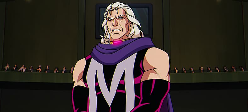 Magneto (Matthew Waterson) recalls his past crimes in X-Men '97 Season 1 Episode 2 (2024), Disney