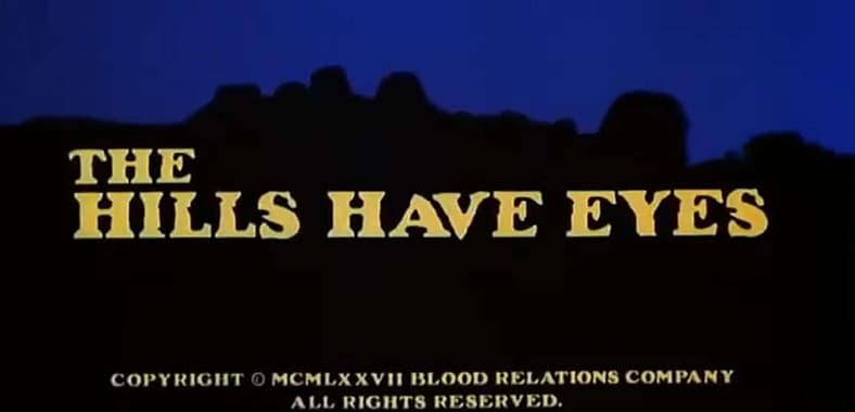 Do you see them? They see you in The Hills Have Eyes (1977), Vanguard