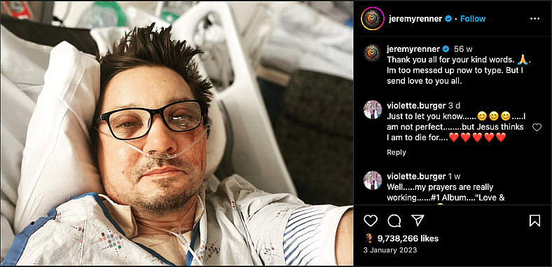 Jeremy Renner (@jeremyrenner) on Instagram
