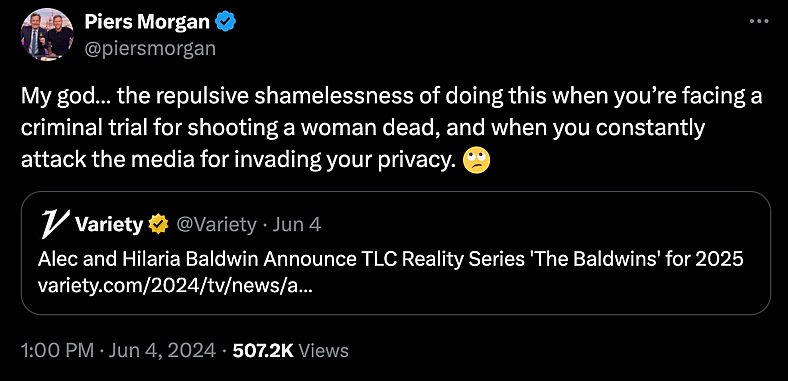 Piers Morgan (@piersmorgan) on X