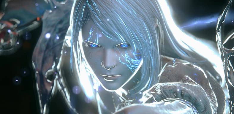 Jill Warrick (Megumi Han) unleashes her full Shiva abilities in Final Fantasy XVI (2023), Square